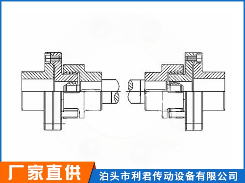 LXQ接中間軸球鉸型星形彈性聯(lián)軸器